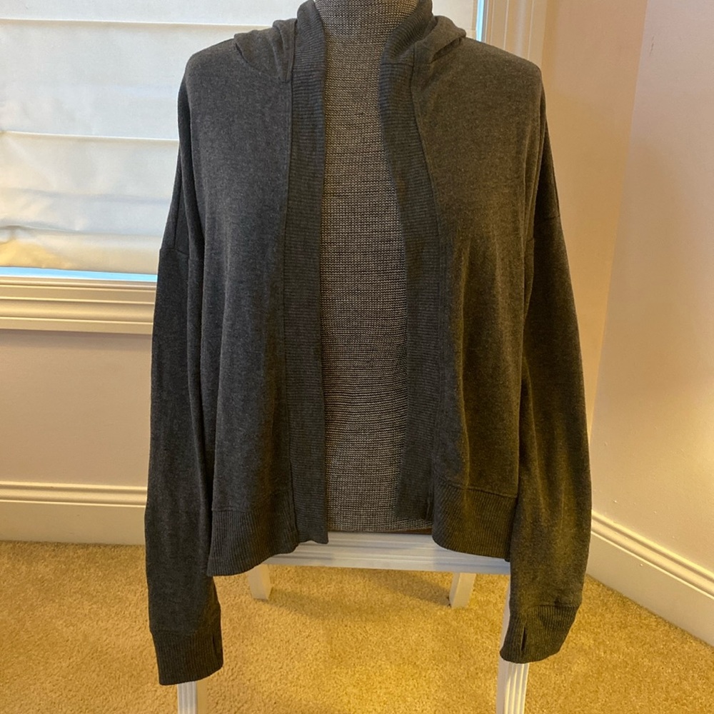 Open Front Sweatshirt